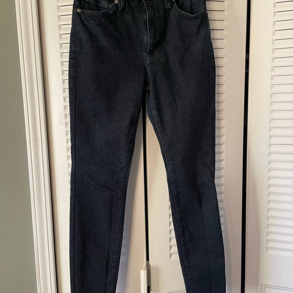Good American Dark Blue Skinny Jeans